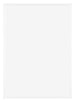 Bordeaux Plastique Cadre Photo 21x30cm Blanc Brillant De face | Yourdecoration.fr