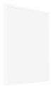 Bordeaux Plastique Cadre Photo 35x35cm Blanc Brillant De face Oblique | Yourdecoration.fr
