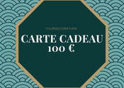 Carte cadeau d’une valeur de 100 €
