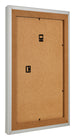 Cadre Photo 18x24cm Argent Mat MDF Lazio Arriere Oblique | Yourdecoration.fr