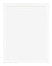 Cadre Photo 18x24cm Blanc Mat MDF Bologna De Face | Yourdecoration.fr