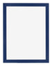 Cadre Photo 18x24cm Bleu Foncé Patiné MDF Bologna De Face | Yourdecoration.fr