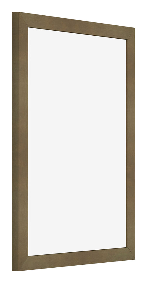 Cadre Photo 18x24cm Bronze Décor MDF Bologna De Face Oblique | Yourdecoration.fr