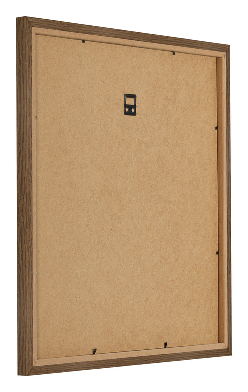 Cadre Photo 20x20cm Chene Rustique MDF Bologna Arriere Oblique | Yourdecoration.fr