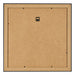Cadre Photo 20x20cm Noir Argent Poli MDF Pisa Arriere | Yourdecoration.fr
