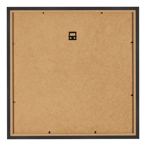 Cadre Photo 20x20cm Noir Mat MDF Bologna Arriere | Yourdecoration.fr