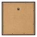 Cadre Photo 20x20cm Noir Mat MDF Bologna Arriere | Yourdecoration.fr