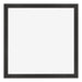 Cadre Photo 20x20cm Noir Mat MDF Bologna De Face | Yourdecoration.fr