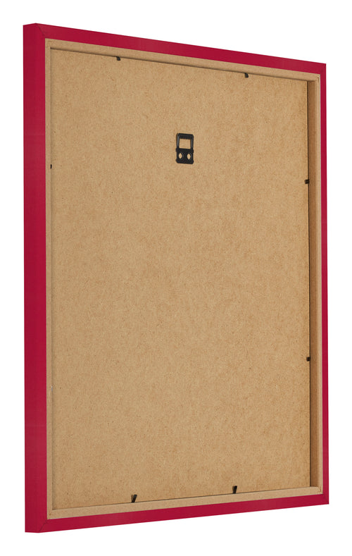 Cadre Photo 20x20cm Rouge MDF Bologna Arriere Oblique | Yourdecoration.fr