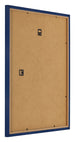 Cadre Photo 20x25cm Bleu Foncé Patiné MDF Bologna Arriere Oblique | Yourdecoration.fr