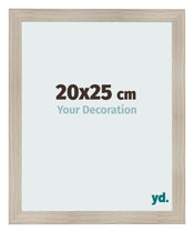 Cadre Photo 20x25cm Chene Rustique MDF Pisa De Face Mesure | Yourdecoration.fr