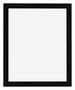Cadre Photo 20x25cm Noir Argent Poli MDF Pisa De Face | Yourdecoration.fr