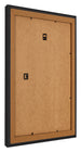 Cadre Photo 20x25cm Noir Grain de Bois MDF Lazio Arriere Oblique | Yourdecoration.fr