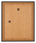 Cadre Photo 20x25cm Noir Grain de Bois MDF Lazio Arriere | Yourdecoration.fr