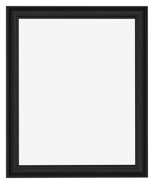 Cadre Photo 20x25cm Noir Grain de Bois MDF Lazio De Face | Yourdecoration.fr