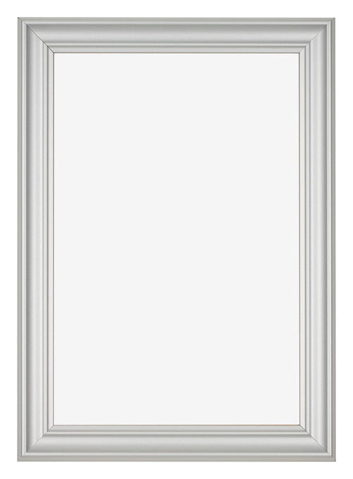 Cadre Photo 20x30cm Argent Mat MDF Lazio De Face | Yourdecoration.fr