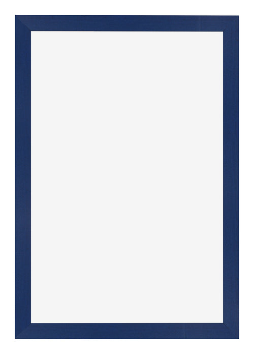 Cadre Photo 20x30cm Bleu Foncé Patiné MDF Bologna De Face | Yourdecoration.fr