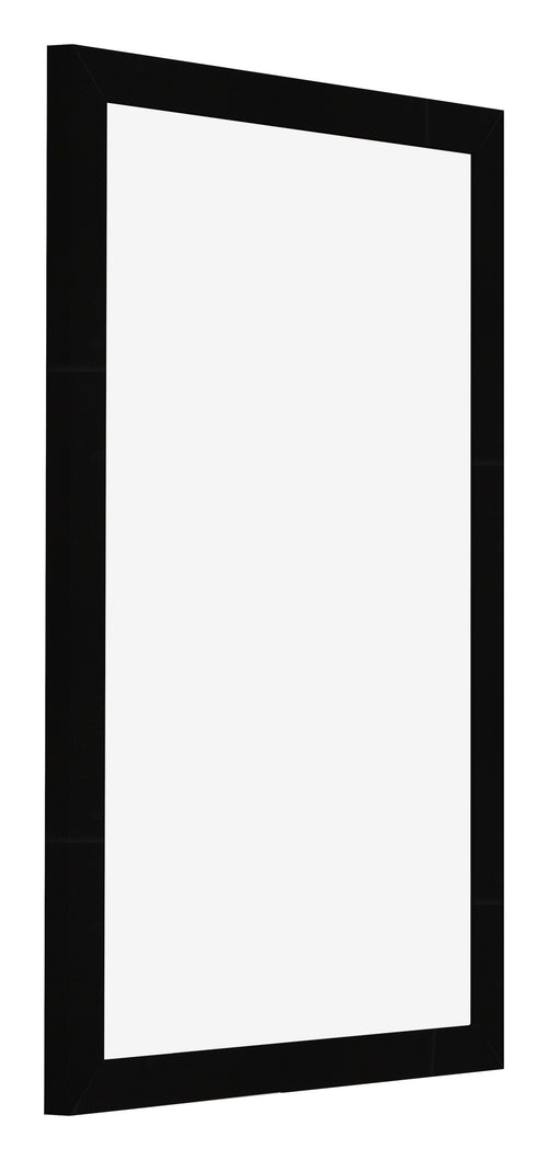 Cadre Photo 20x30cm Noir Brillant MDF Bologna De Face Oblique | Yourdecoration.fr