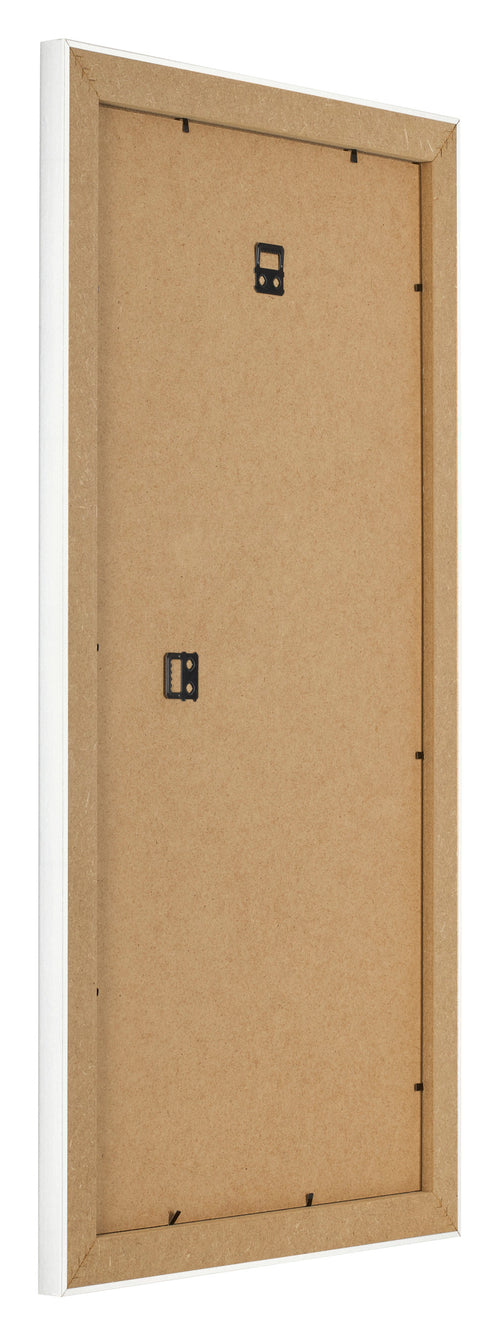 Cadre Photo 20x40cm Blanc Vintage MDF Pisa Arriere Oblique | Yourdecoration.fr