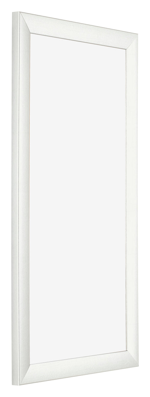 Cadre Photo 20x40cm Blanc Vintage MDF Pisa De Face Oblique | Yourdecoration.fr