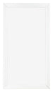 Cadre Photo 20x40cm Blanc Vintage MDF Pisa De Face | Yourdecoration.fr