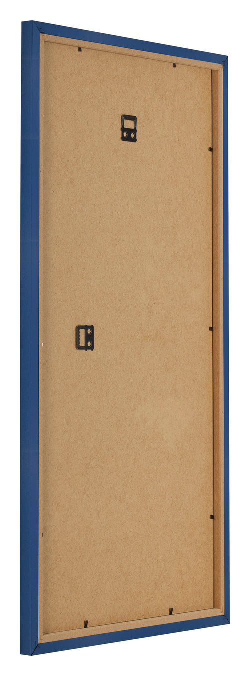 Cadre Photo 20x40cm Bleu Fonce MDF Bologna Arriere Oblique | Yourdecoration.fr