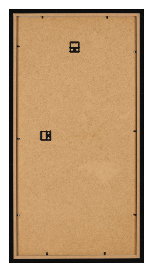 Cadre Photo 20x40cm Noir Brillant MDF Bologna Arriere | Yourdecoration.fr