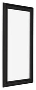 Cadre Photo 20x40cm Noir Grain de Bois MDF Lazio De Face Oblique | Yourdecoration.fr