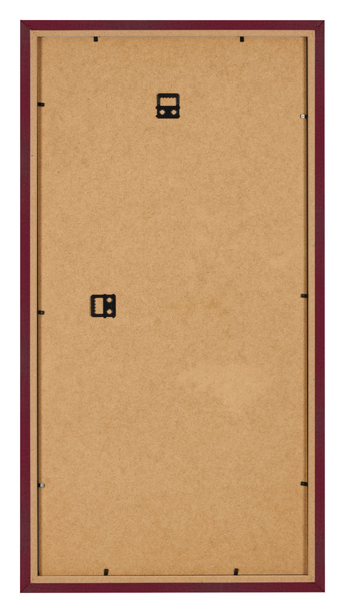 Cadre Photo 20x40cm Vin Rouge Patine MDF Bologna Arriere | Yourdecoration.fr
