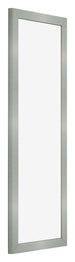 Cadre Photo 20x60cm Aluminium Brossé MDF Bologna De Face Oblique | Yourdecoration.fr