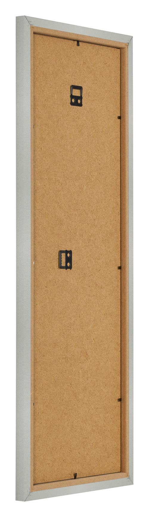 Cadre Photo 20x60cm Argent Mat MDF Bologna Arriere Oblique | Yourdecoration.fr