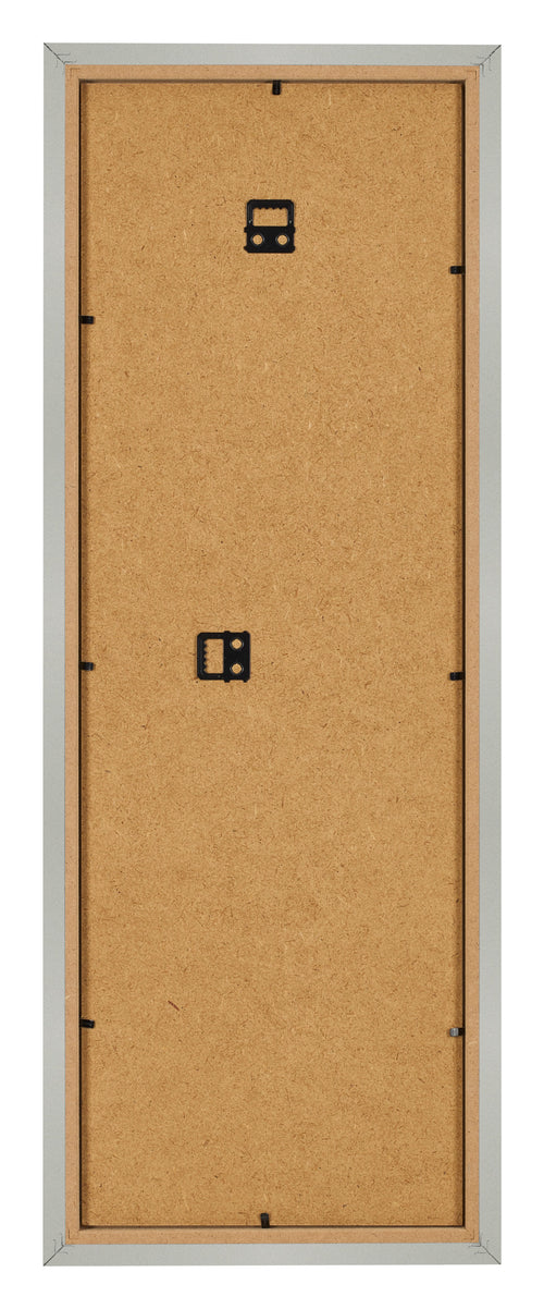 Cadre Photo 20x60cm Argent Mat MDF Bologna Arriere | Yourdecoration.fr