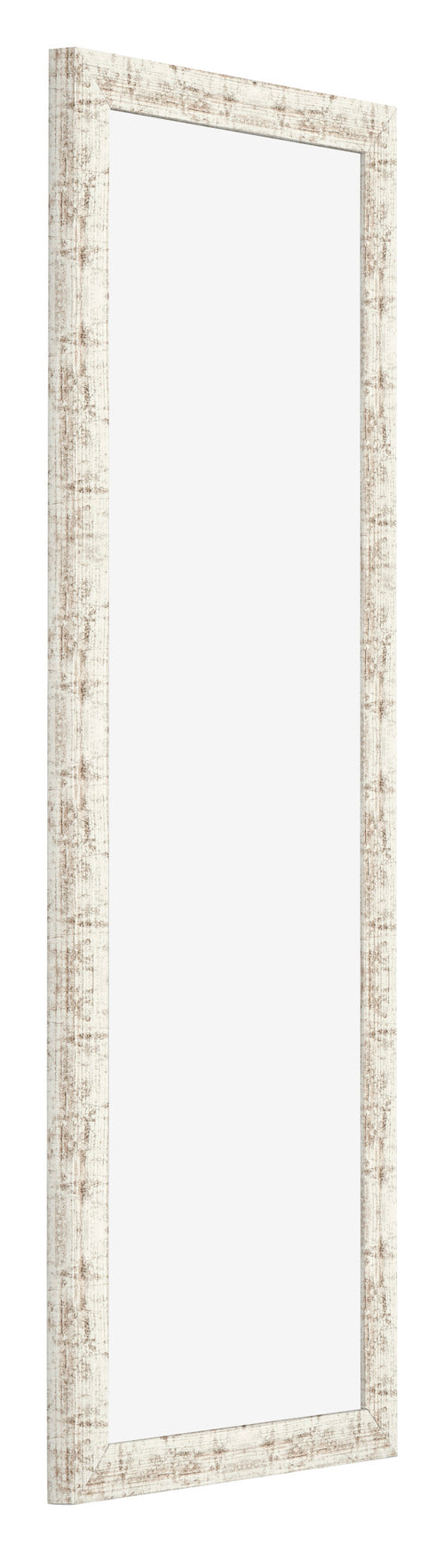 Cadre Photo 20x60cm Blanc Vintage MDF Bologna De Face Oblique | Yourdecoration.fr