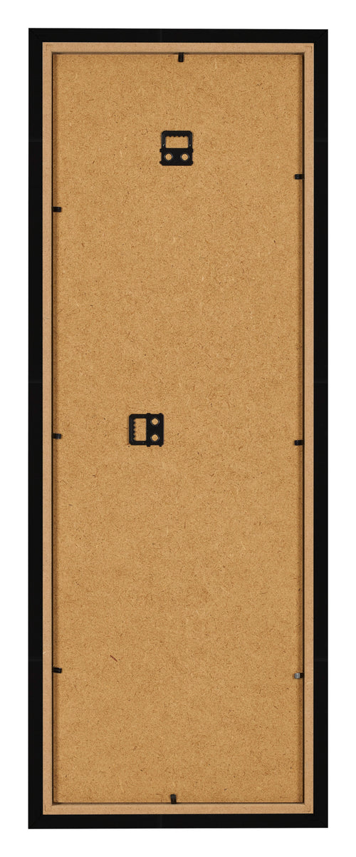 Cadre Photo 20x60cm Noir Brillant MDF Bologna Arriere | Yourdecoration.fr