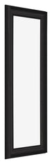 Cadre Photo 20x60cm Noir Grain de Bois MDF Lazio De Face Oblique | Yourdecoration.fr