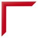 Cadre Photo 20x60cm Rouge MDF Pisa Detail Coin | Yourdecoration.fr
