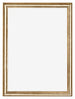 Cadre Photo 21x30cm Or Antique MDF Lazio De Face | Yourdecoration.fr