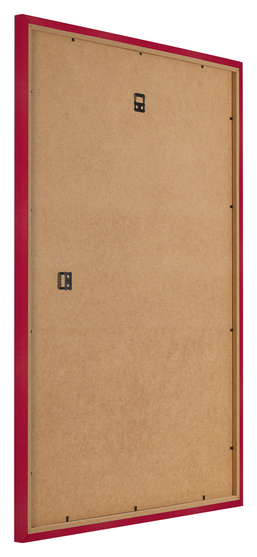 Cadre Photo 21x30cm Rouge MDF Bologna Arriere Oblique | Yourdecoration.fr