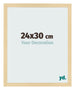 Cadre Photo 24x30cm Hêtre Décor MDF Bologna De Face Mesure | Yourdecoration.fr