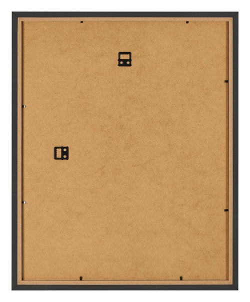 Cadre Photo 24x30cm Noir Grain de Bois MDF Bologna Arriere | Yourdecoration.fr