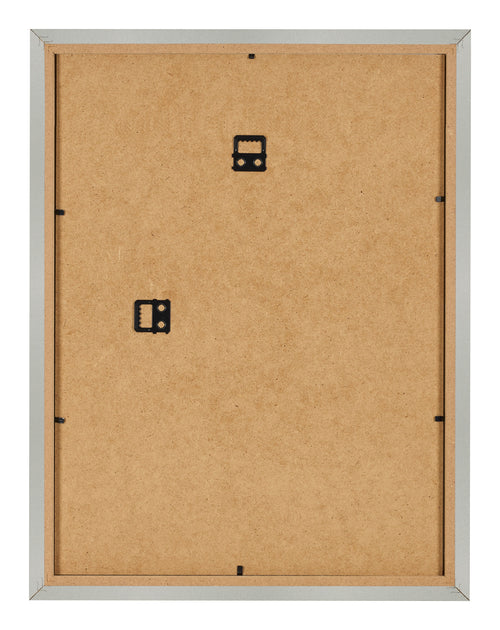 Cadre Photo 24x32cm Argent Mat MDF Bologna Arriere | Yourdecoration.fr