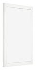 Cadre Photo 24x32cm Blanc Brillant MDF Bologna De Face Oblique | Yourdecoration.fr