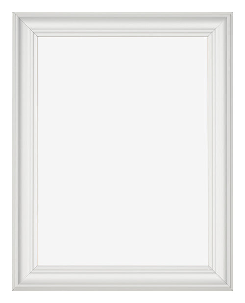 Cadre Photo 24x32cm Blanc Patine MDF Lazio De Face | Yourdecoration.fr