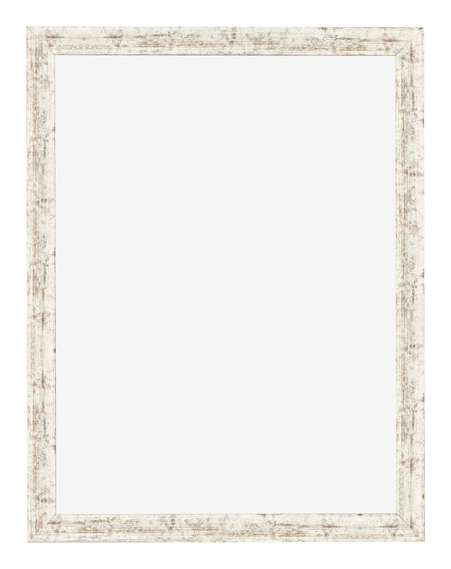 Cadre Photo 24x32cm Blanc Vintage MDF Bologna De Face | Yourdecoration.fr