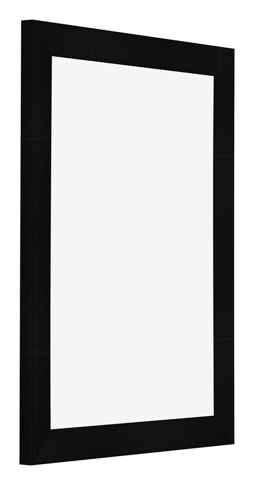 Cadre Photo 24x32cm Noir Argent Poli MDF Pisa De Face Oblique | Yourdecoration.fr