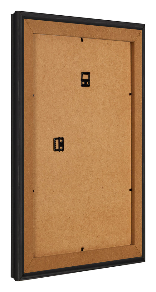 Cadre Photo 24x32cm Noir Grain de Bois MDF Lazio Arriere Oblique | Yourdecoration.fr