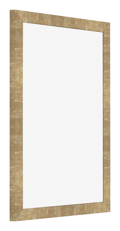 Cadre Photo 24x32cm Or Antique MDF Bologna De Face Oblique | Yourdecoration.fr