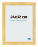 Cadre Photo 24x32cm Or Vintage MDF Pisa De Face Mesure | Yourdecoration.fr