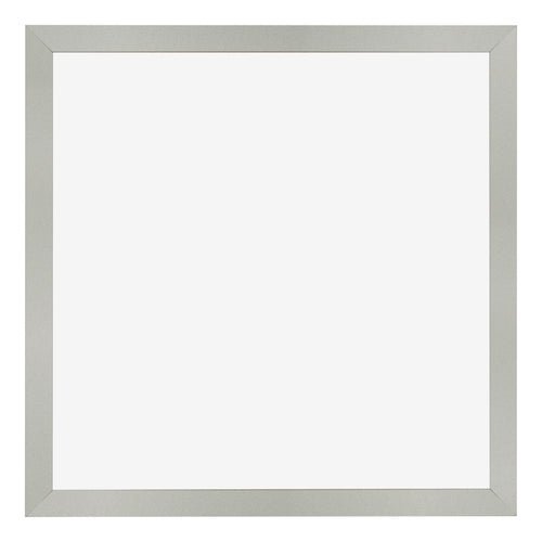 Cadre Photo 25x25cm Argent Mat MDF Bologna De Face | Yourdecoration.fr