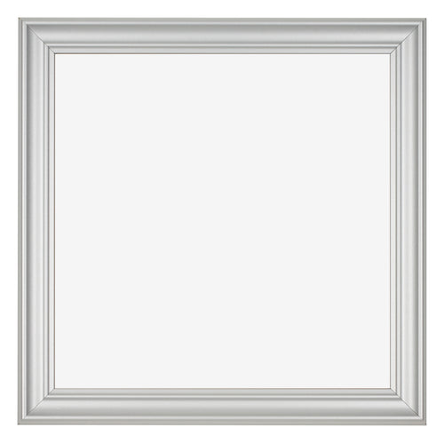 Cadre Photo 25x25cm Argent Mat MDF Lazio De Face | Yourdecoration.fr